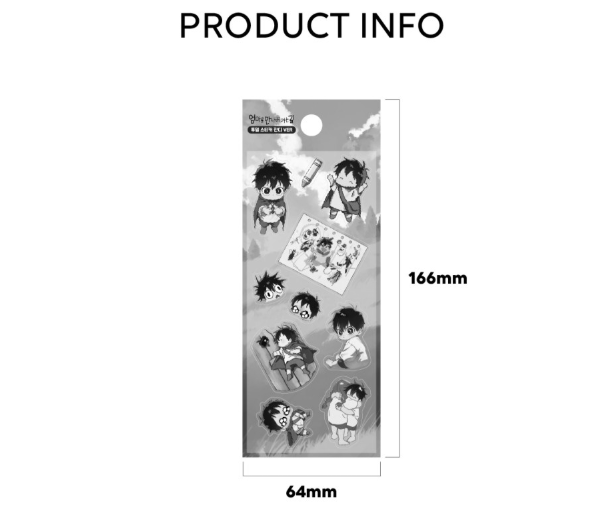 On the Way to Meet Mom Transparent Stickers