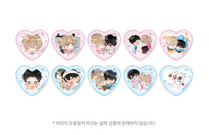 [Pre-order] Hyung's Omega Heart Can Badge (Random)