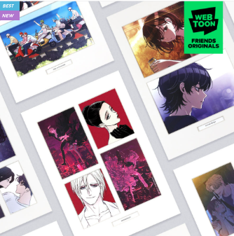 [Pre-order] Webtoon Originals Cut Posters