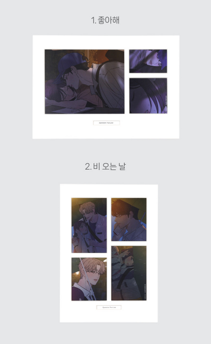 [Pre-order] Webtoon Originals Cut Posters