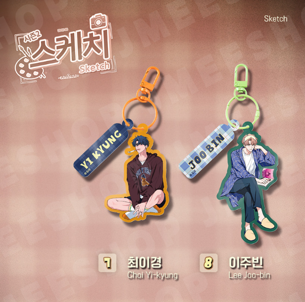 [BOM sweet HOME] Character Keyring