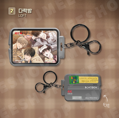 [Regular/Pre-order] [BOM sweet HOME] Camcorder Keyring