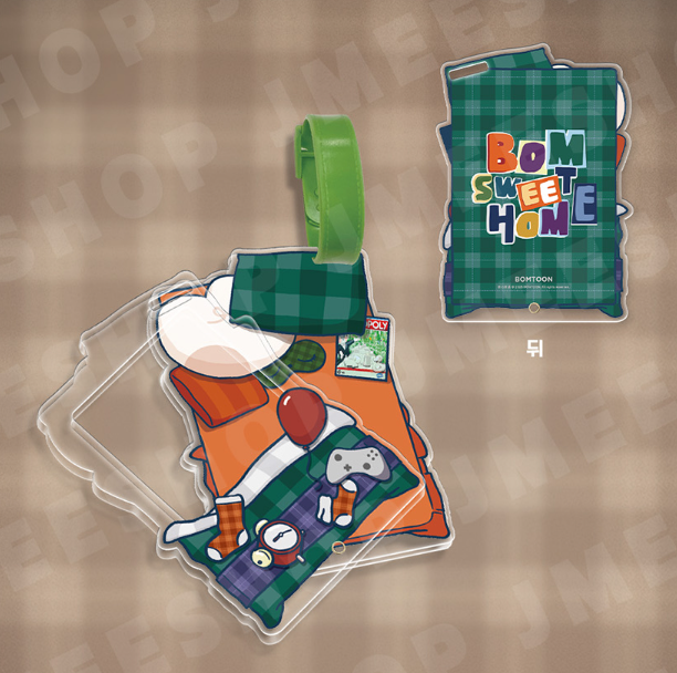 [BOM sweet HOME] Acrylic Photocard Holder Keyring