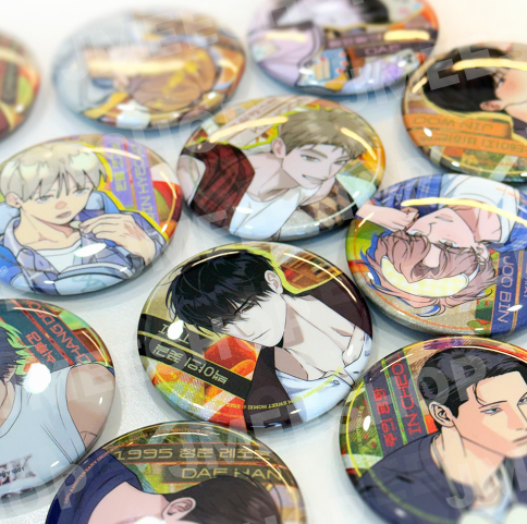 [Bomtoon 10th Anniversary Home Party] Can Badge B