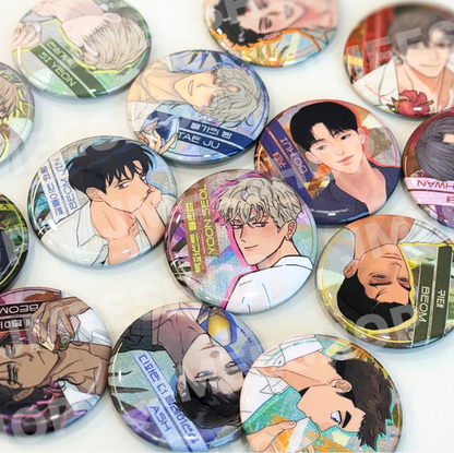 [Man Of Pleasure] Theme Can Badge