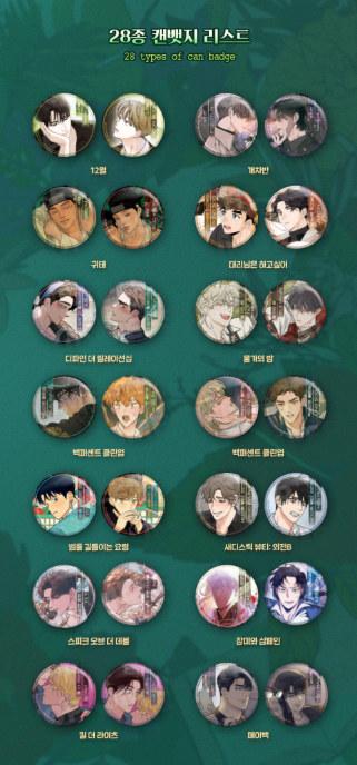 [Märchen] Theme Can Badge Complete Set