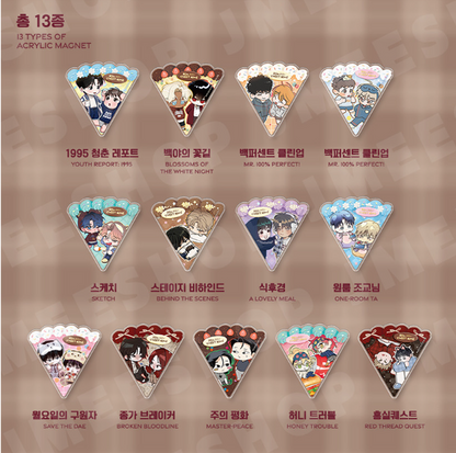 [Regular/Pre-order] [BOM sweet HOME] Cake Acrylic Magnet