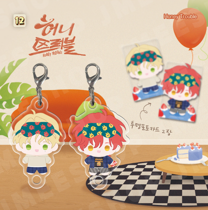 [Regular/Pre-order] [BOM sweet HOME] Mini BBOSIRAEGI Acrylic Charm Set