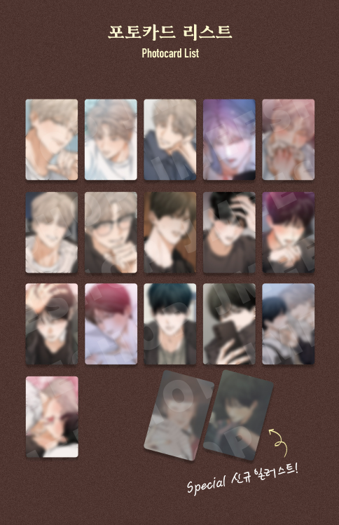 [Regular/Pre-order] Behind the Scenes Collection Photo Cards