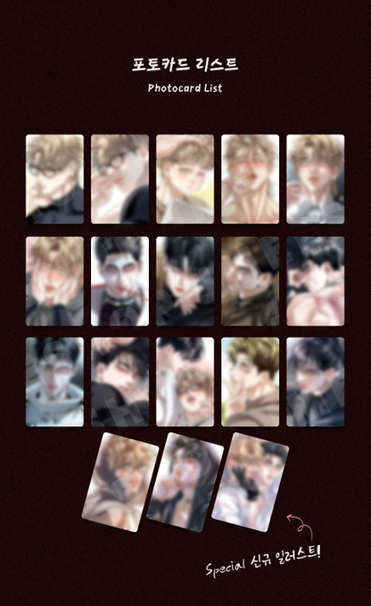 [Regular/Pre-order] Bloodbound Collection Photo Cards
