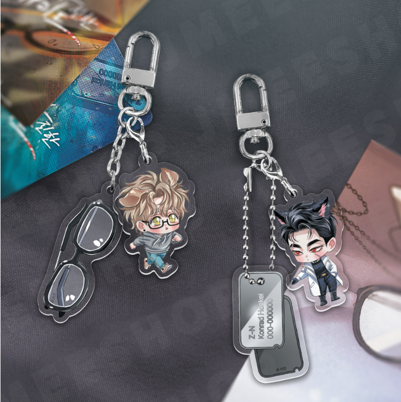 [Regular/Pre-order] Bloodbound Item Acrylic Keyring Set