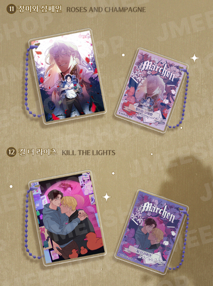 [Regular/Pre-order] [Märchen] Fairytale Book Block Keyring