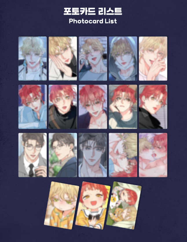 [Regular/Pre-order] Honey Trouble Collection Photo Cards ver. 2