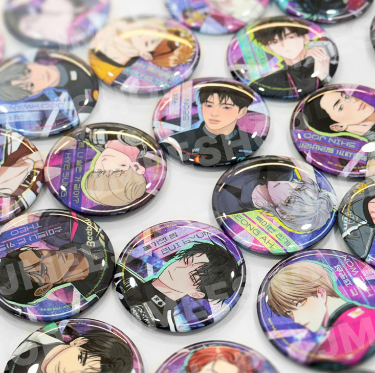 [RtAP] Theme Can Badge Complete Set