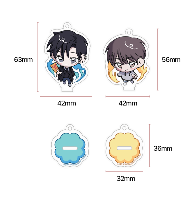 Night of Muheun  Acrylic Keychain Stand