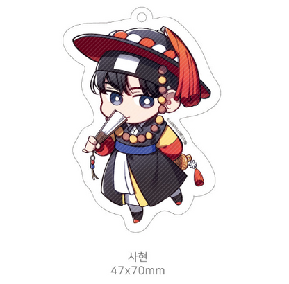Traces of the Sun SD Acrylic Keyring