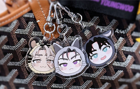 Wetsand Acrylic Keychain