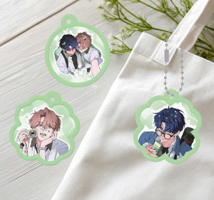 Sketch Soft Keyring Set