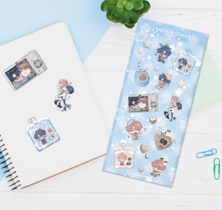 Sketch Sticker Set