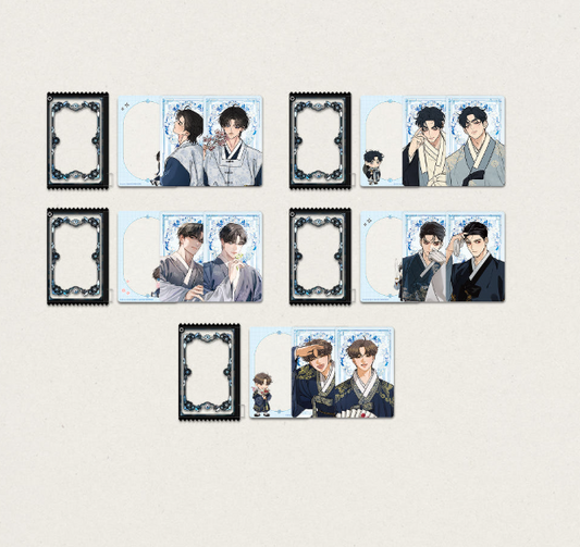 [Pre-order] Romantic Flower Silk Single Item:  Photocard Pouch Set