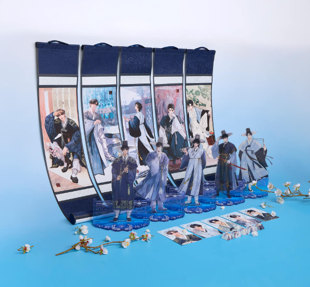 [Pre-order] Romantic Flower Silk Character Package