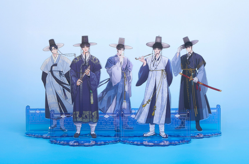 [Pre-order] Romantic Flower Silk Single Item:  Acrylic Stand