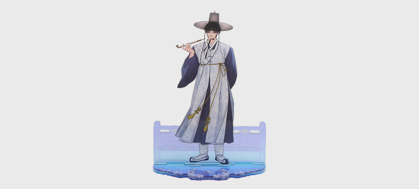 [Pre-order] Romantic Flower Silk Single Item:  Acrylic Stand