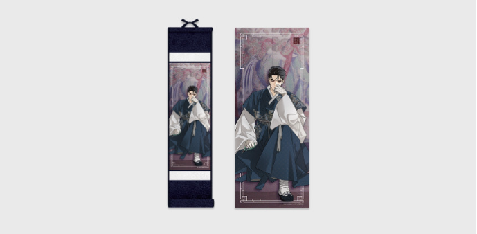 [Pre-order] Romantic Flower Silk Single Item:  Wall Scroll