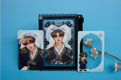 [Pre-order] Romantic Flower Silk Single Item:  Photocard Pouch Set