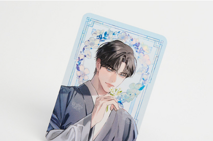 [Pre-order] Romantic Flower Silk Single Item:  Photocard Pouch Set