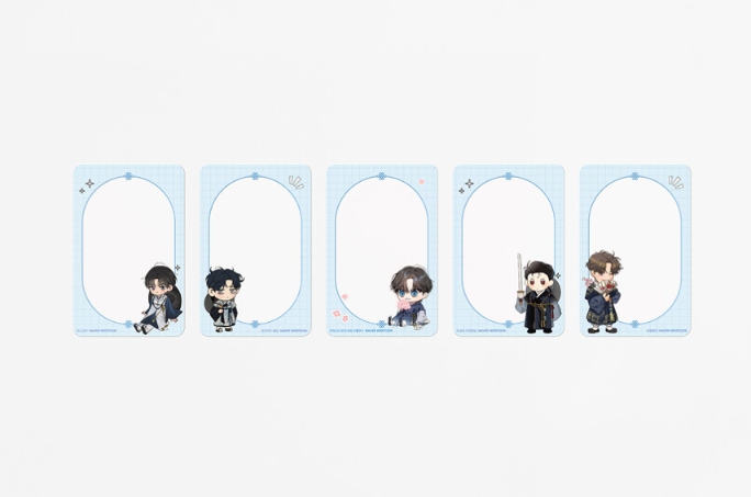 [Pre-order] Romantic Flower Silk Single Item:  Photocard Pouch Set