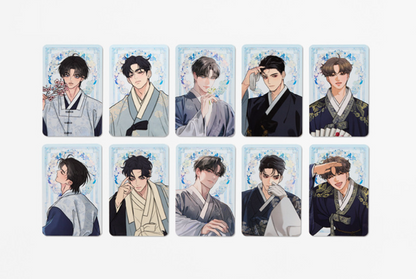 [Pre-order] Romantic Flower Silk Single Item:  Photocard Pouch Set