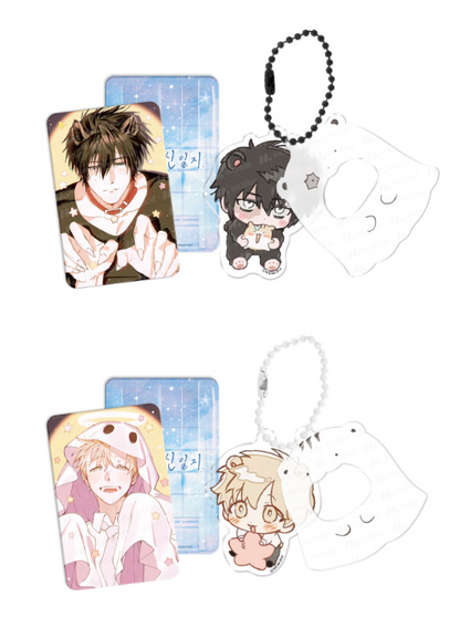 My Ghost Journal SET, Acrylic Keyring SET