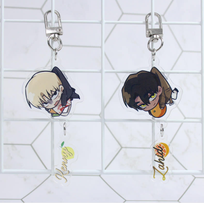 [Pre-order] My Roommate Does It Too Much  2-Tier Dangling Acrylic Keychain