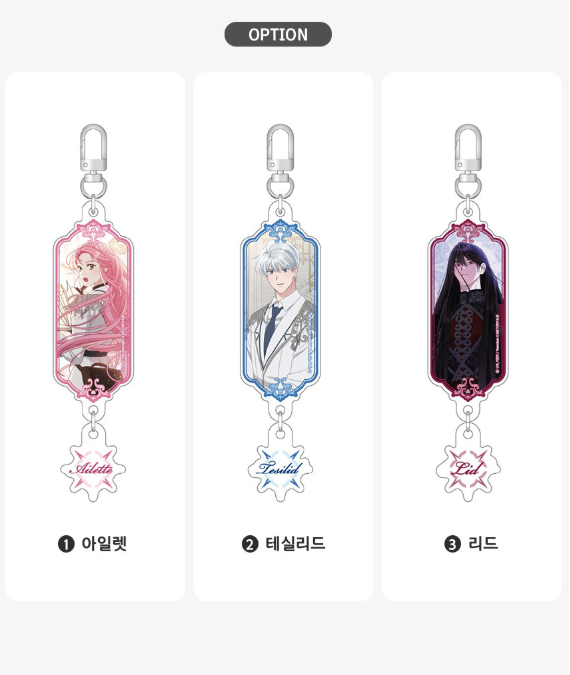 The Perks of Being an S-Class Heroine Acrylic Long Keychain