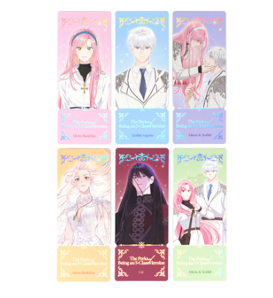 The Perks of Being an S-Class Heroine Ticket Card Set (6 sheets/double-sided)