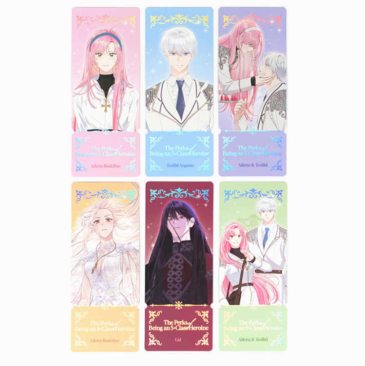 The Perks of Being an S-Class Heroine Ticket Card Set (6 sheets/double-sided)