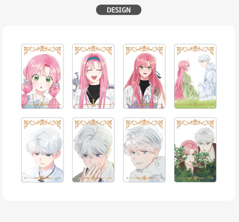 The Perks of Being an S-Class Heroine 8-Piece Transparent Photocard Set