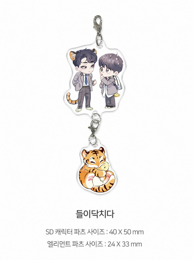 [Pre-order] 2026 RIDI Beyond Season's Greetings Acrylic Keychain