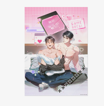 [Pre-order] Locked Up With My Childhood Friend A4 Poster