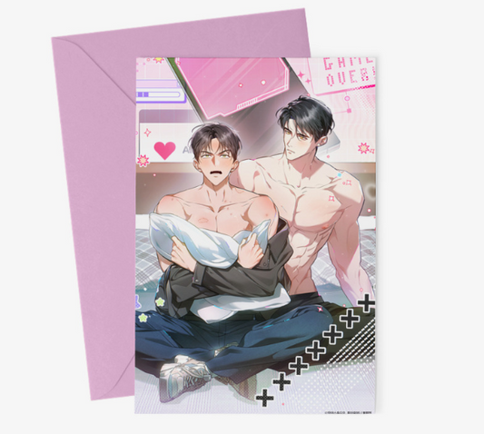 [Pre-order] Locked Up With My Childhood Friend Big Postcard