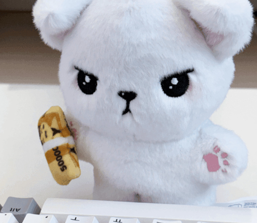 [Pre-order] Paws & Claws Heeseong Puppy Plushie (2 type)
