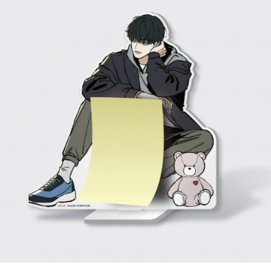 [Limited] Tears on a Withered Flower Memo Pad Acrylic Stand - Just 2 remained