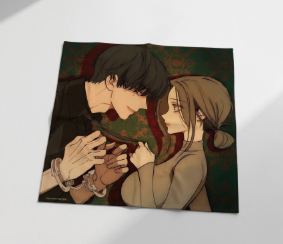 [Pre-order] Tears on a Withered Flower Handkerchief