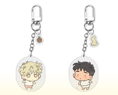 The Sacred Serpent's Seduction Dress-up Acrylic Keyring