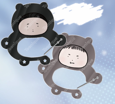 [Pre-order] Author Oryu :  Opposites Attract Acrylic Carabiner