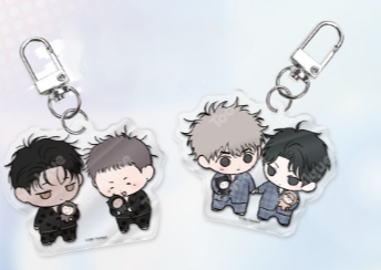 [Pre-order] Author Oryu :  Opposites Attract SD Acrylic Keyring