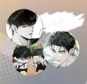 [Pre-order] Author Oryu : The Secretive XX Can Badge Set