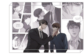 Noctea Pop-up: Us in Bloom Large Scene Acrylic Block