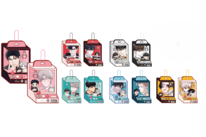 Noctea Pop-up: Us in Bloom Shaker Keychain